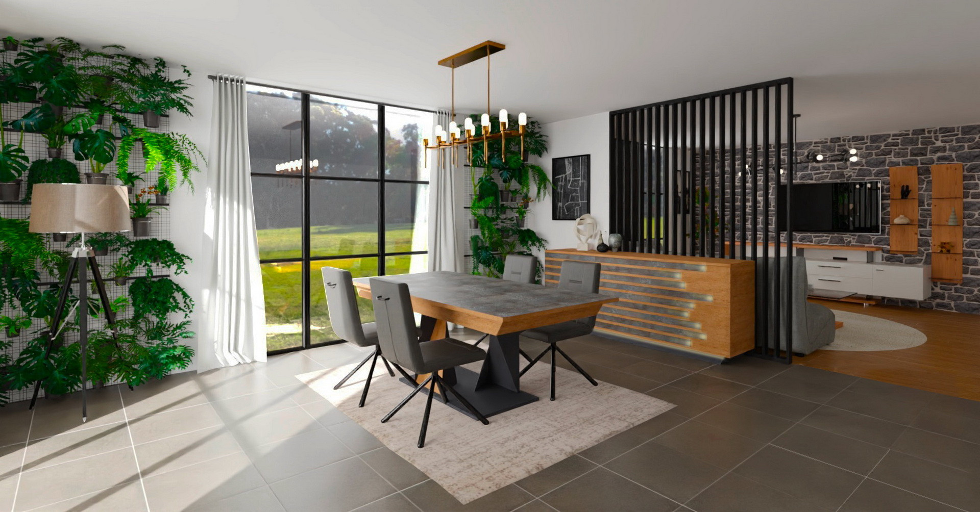 Image de Buffet 4 portes L220 Lina Product