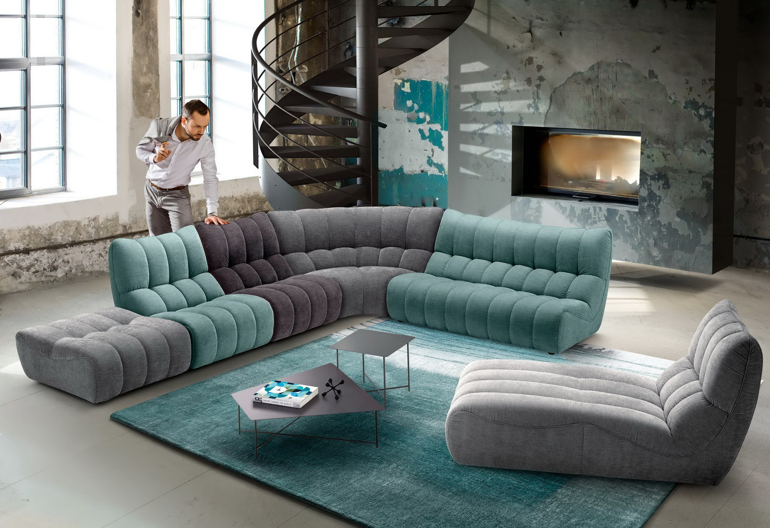 Picture of Canapé d'angle chaise longue gauche Deseo Product