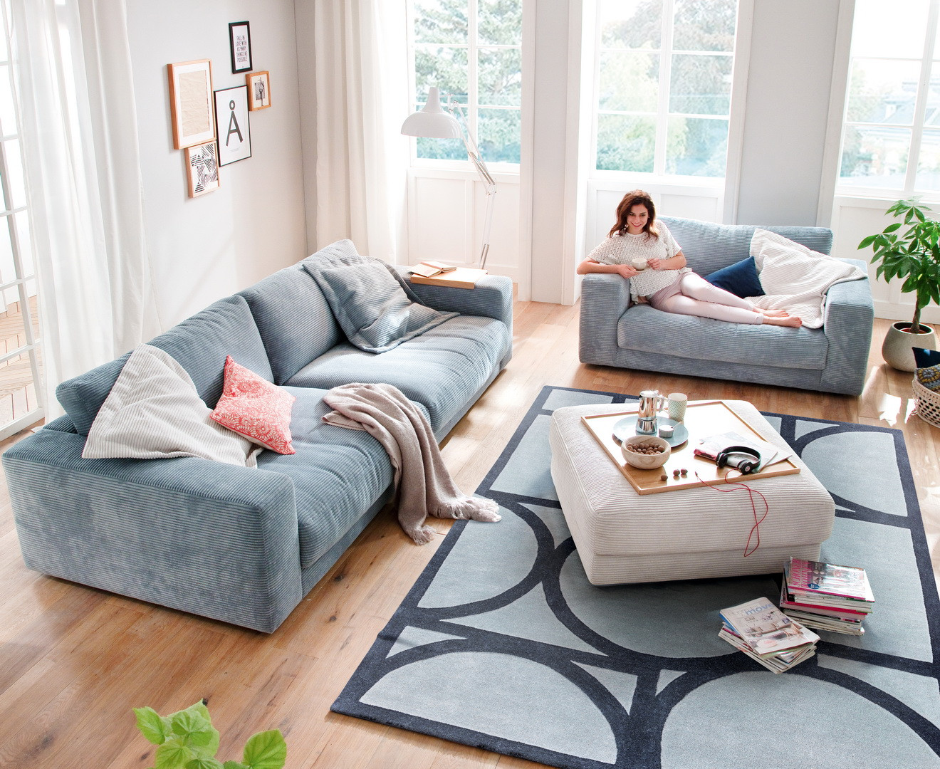 Picture of Canapé d'angle chaise longue gauche Seventies Product