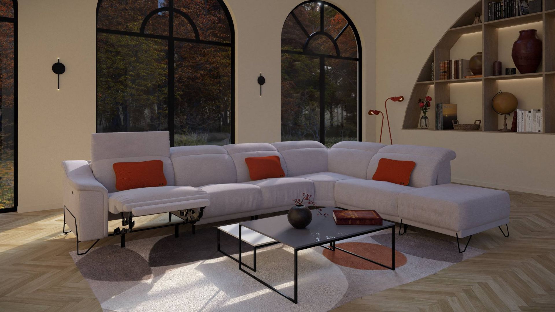 Image de Canapé fixe 3 places Lys Product