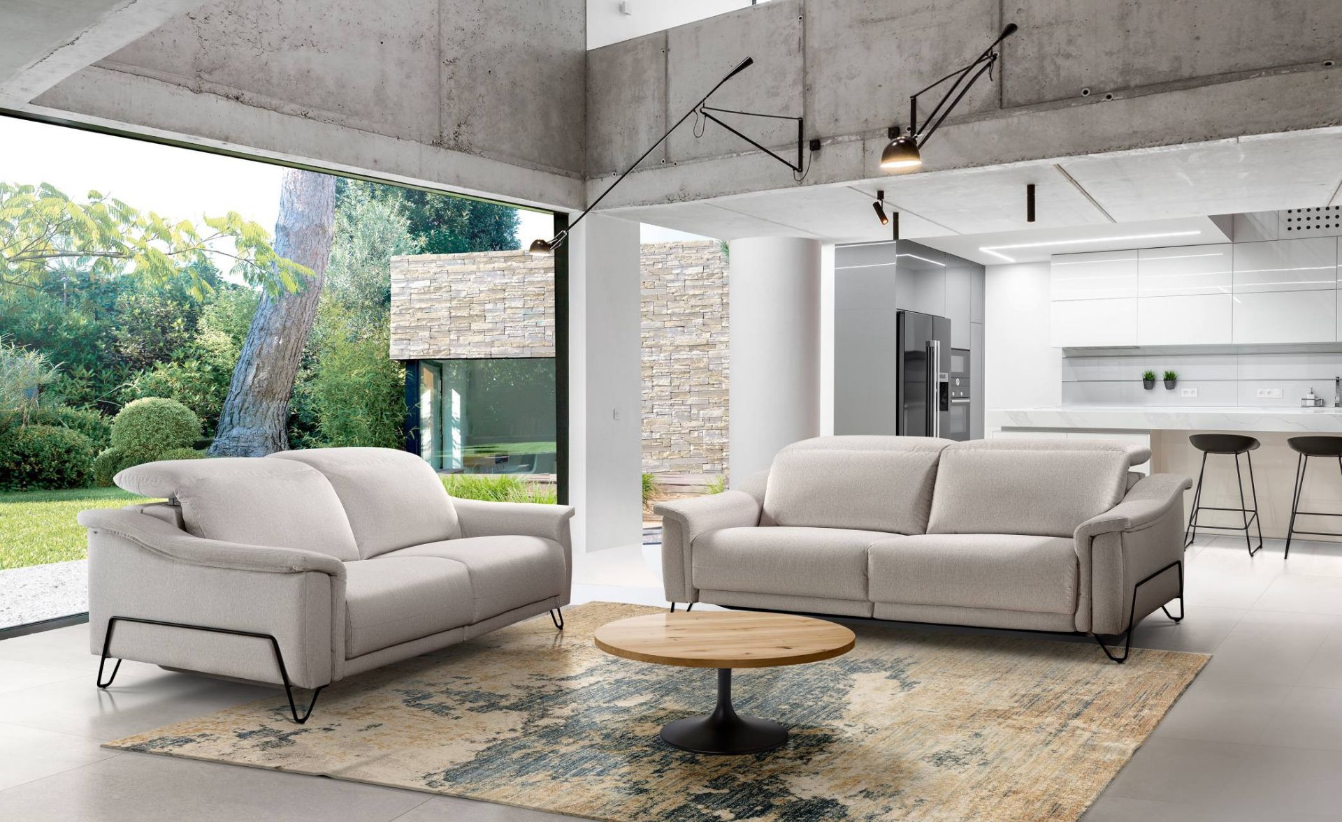 Image de Canapé fixe 3 places Lys Product